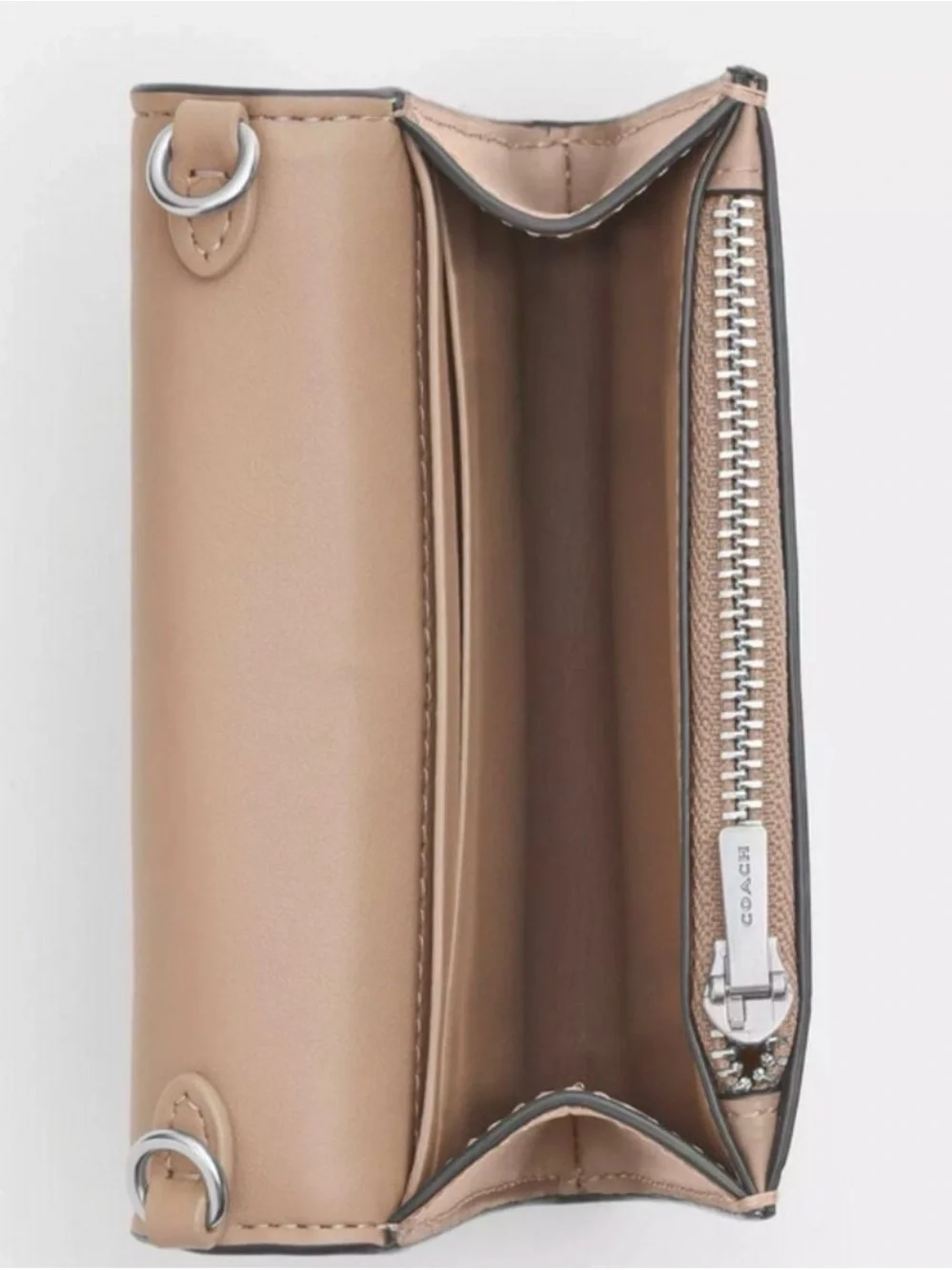 Coach compact croc